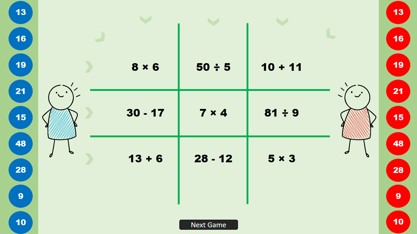 Math Tic-Tac-Toe - Image 4